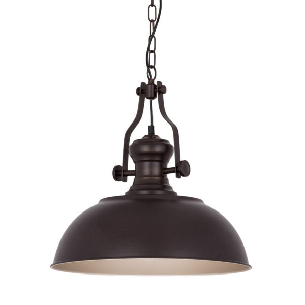 Pendant lamp Lux Rosalia – modern pendant lamp in brown