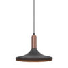 Pendant lamp Lux Lusty 60w – modern pendant lamp in grey