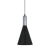 Pendant lamp Lux Khaleo – modern pendant lamp in black and steel