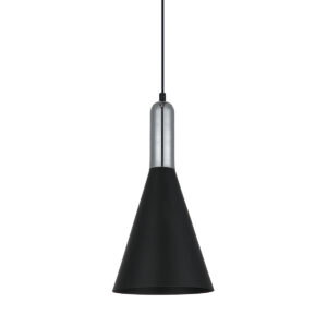 Pendant lamp Lux Khaleo – modern pendant lamp in black and steel