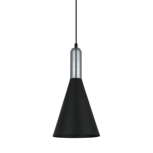 Pendant lamp Lux Khaleo – modern pendant lamp in black and steel
