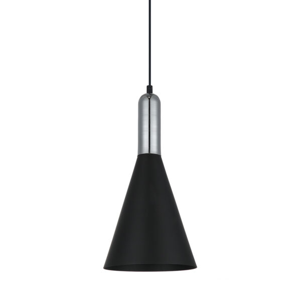 Pendant lamp Lux Khaleo – modern pendant lamp in black and steel