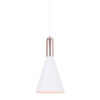 Pendant lamp Lux Khaleo 60w – modern pendant lamp in white