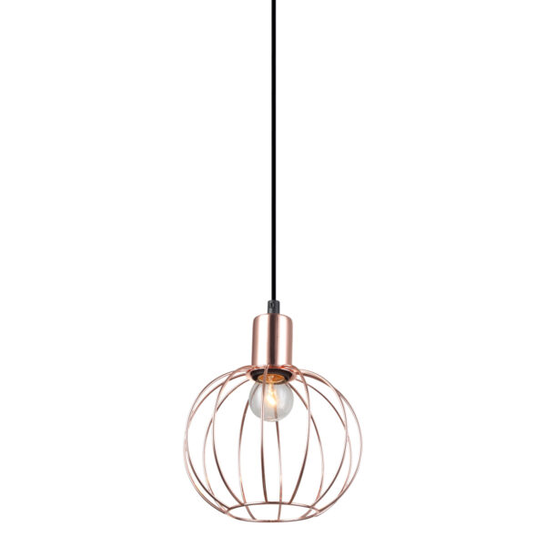 Pendant lamp Lux Gervais – modern pendant lamp in black and steel