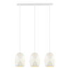 Pendant lamp Lux Harley – modern pendant lamp in white and steel