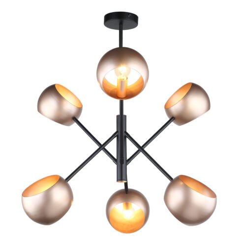 Pendant lamp Lux Cavazza – modern pendant lamp in black