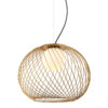 Pendant lamp Lux Clarisa 40w – modern pendant lamp in gold and steel