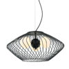 Pendant lamp Lux Zeno 25w – modern pendant lamp in black and steel