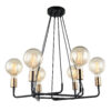 Pendant lamp Lux Betty – modern pendant lamp in brown