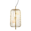 Pendant lamp Lux Hayden – modern pendant lamp in gold and steel