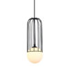 Pendant lamp Lux Simon – modern pendant lamp in black and steel