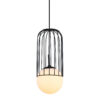 Pendant lamp Lux Matty – modern pendant lamp in black and steel