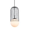 Pendant lamp Lux Matty – modern pendant lamp in black and steel