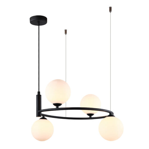 Pendant lamp Lux Amily – modern pendant lamp in black and steel