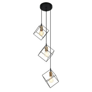 Pendant lamp Lux Morestel 40w – modern pendant lamp in black