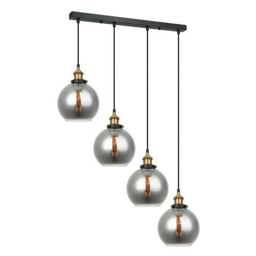 Pendant lamp Lux Cardena – modern pendant lamp in black