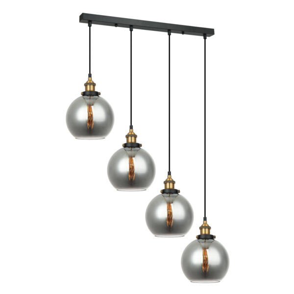 Pendant lamp Lux Cardena – modern pendant lamp in black