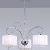 Pendant lamp Lux Span – modern pendant lamp in chrome and metal