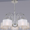 Pendant lamp Lux Span – modern pendant lamp in chrome and metal