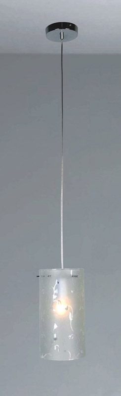 Pendant lamp Lux Rico – modern pendant lamp in chrome and metal alloy