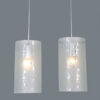 Pendant lamp Lux Rico 60w – modern pendant lamp in chrome and metal alloy