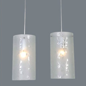 Pendant lamp Lux Rico 60w – modern pendant lamp in chrome and metal alloy