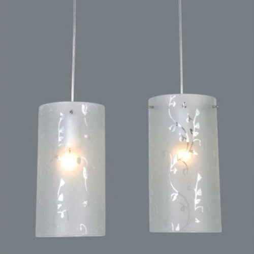 Pendant lamp Lux Rico 60w – modern pendant lamp in chrome and metal alloy