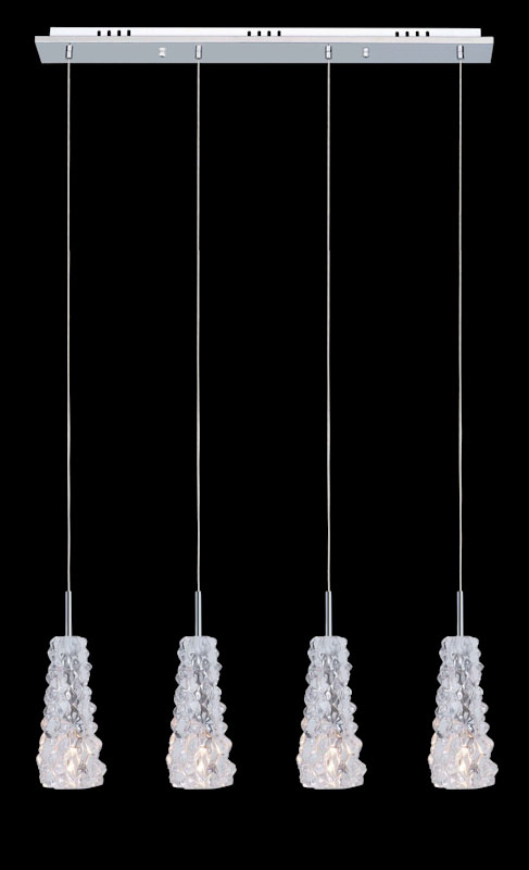 Pendant lamp Lux Viviera 20w – modern pendant lamp in chrome and metal alloy