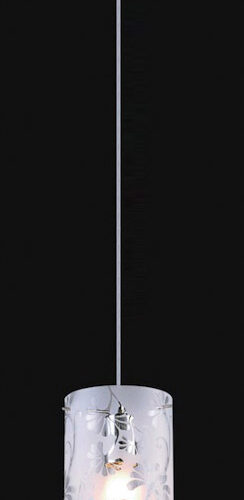 Pendant lamp Lux Sense – modern pendant lamp in chrome and metal alloy
