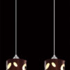 Pendant lamp Lux Spots – modern pendant lamp in bronze and metal