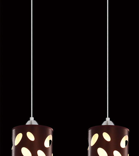 Pendant lamp Lux Spots – modern pendant lamp in bronze and metal