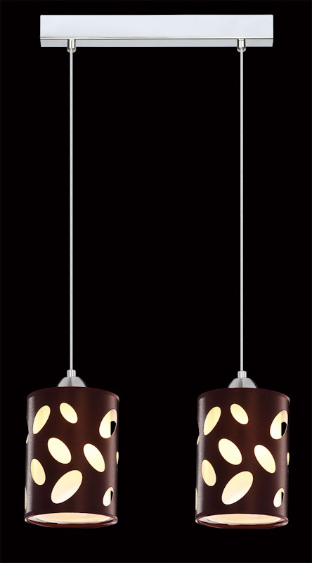 Pendant lamp Lux Spots – modern pendant lamp in bronze and metal