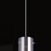 Pendant lamp Lux Cordell – modern pendant lamp in chrome and metal alloy