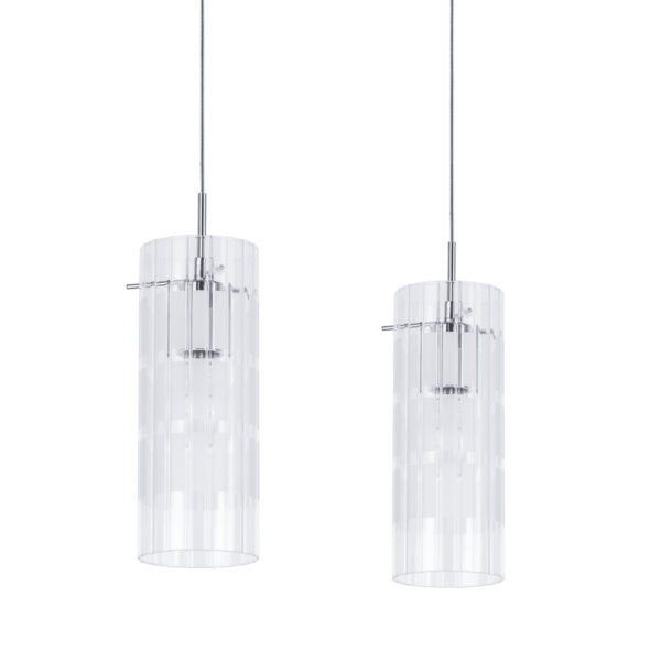 Pendant lamp Lux Max 60w – modern pendant lamp in chrome and metal alloy