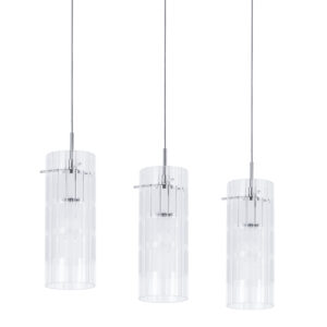 Pendant lamp Lux Max – modern pendant lamp in chrome and metal alloy