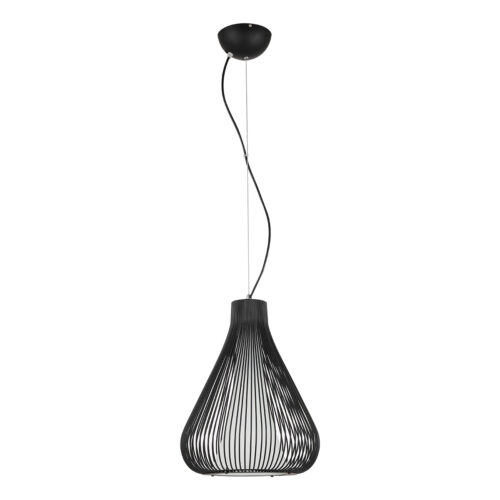 Pendant lamp Lux Inksis – modern pendant lamp in black and metal alloy