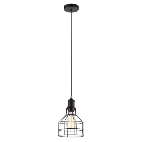 Pendant lamp Lux Synthia – modern pendant lamp in black and metal