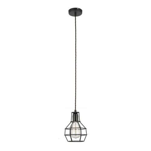 Pendant lamp Lux Constantin – modern pendant lamp in black and metal
