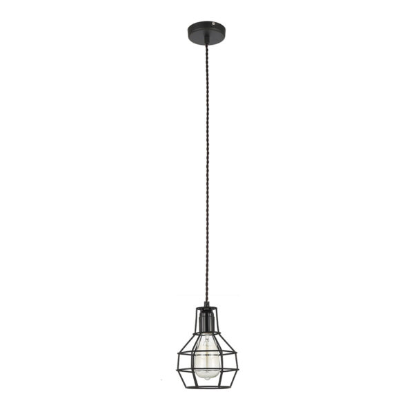Pendant lamp Lux Constantin – modern pendant lamp in black and metal