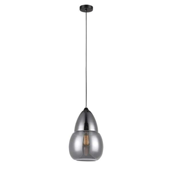 Pendant lamp Lux Tesa – modern pendant lamp in chrome and metal alloy