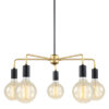 Pendant lamp Lux Malene – modern pendant lamp in black