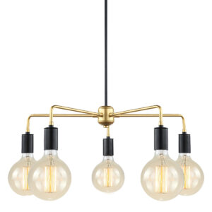 Pendant lamp Lux Malene – modern pendant lamp in black