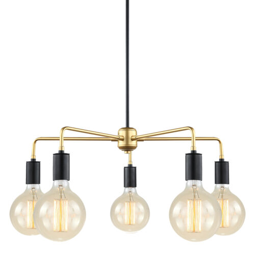 Pendant lamp Lux Malene – modern pendant lamp in black