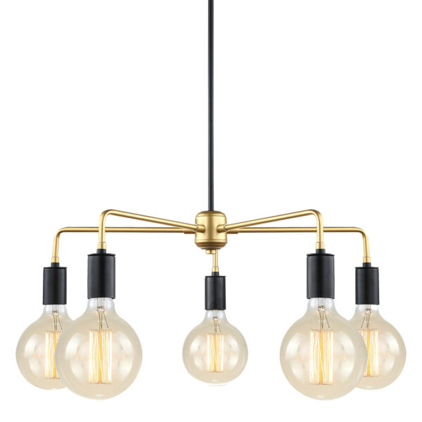 Pendant lamp Lux Malene – modern pendant lamp in black