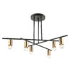 Pendant lamp Lux Normani – modern pendant lamp in brown