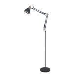 Floor lamp Lux Remiro – floor lamps in black and metal