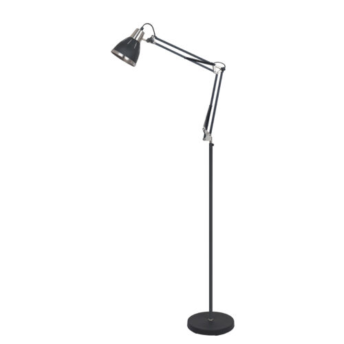 Floor lamp Lux Remiro – floor lamps in black and metal