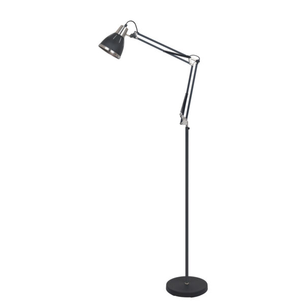 Floor lamp Lux Remiro – floor lamps in black and metal