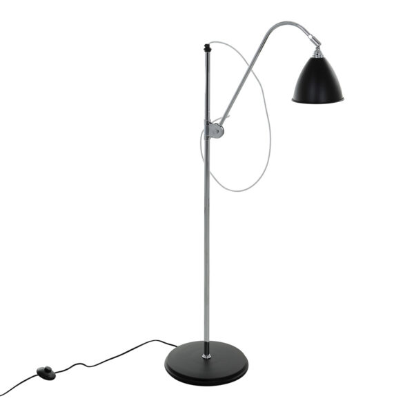 Floor lamp Lux Evato – floor lamps in black and steel