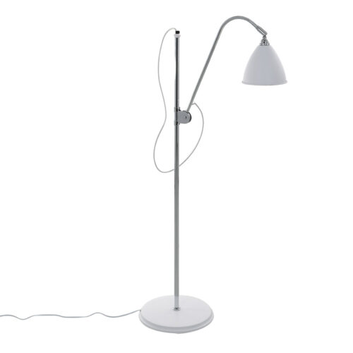Floor lamp Lux Evato 60w – floor lamps in white and steel